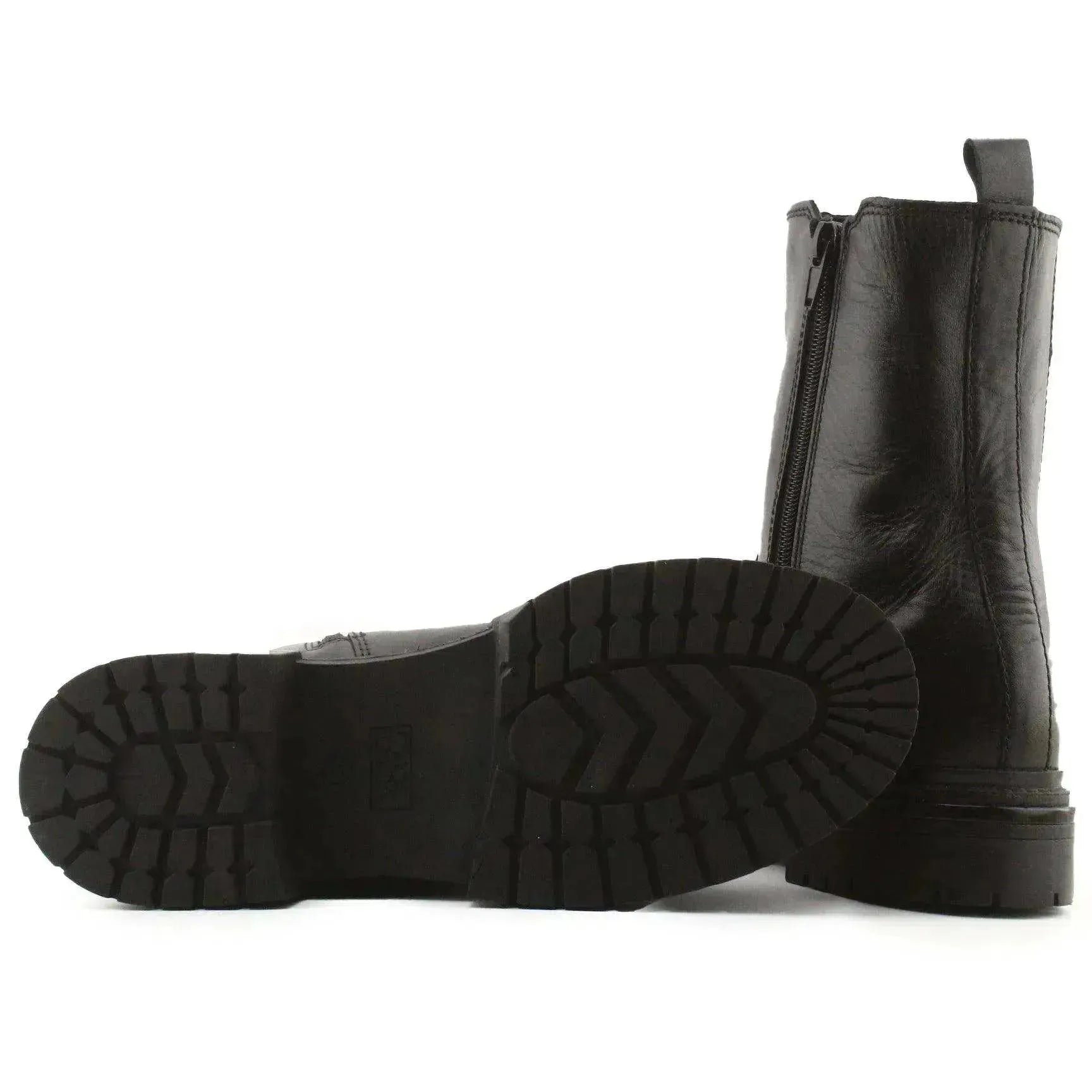 Zara Stretchable Ankle Boots | 100% Authentic Leather - sundaybazar