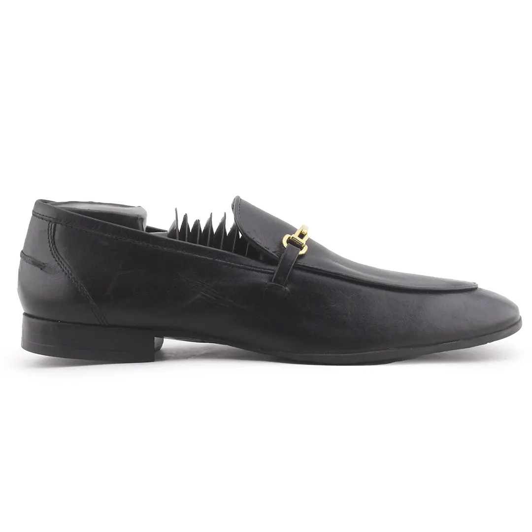 Zara Lug Sole Metal Embellished Moccasin
