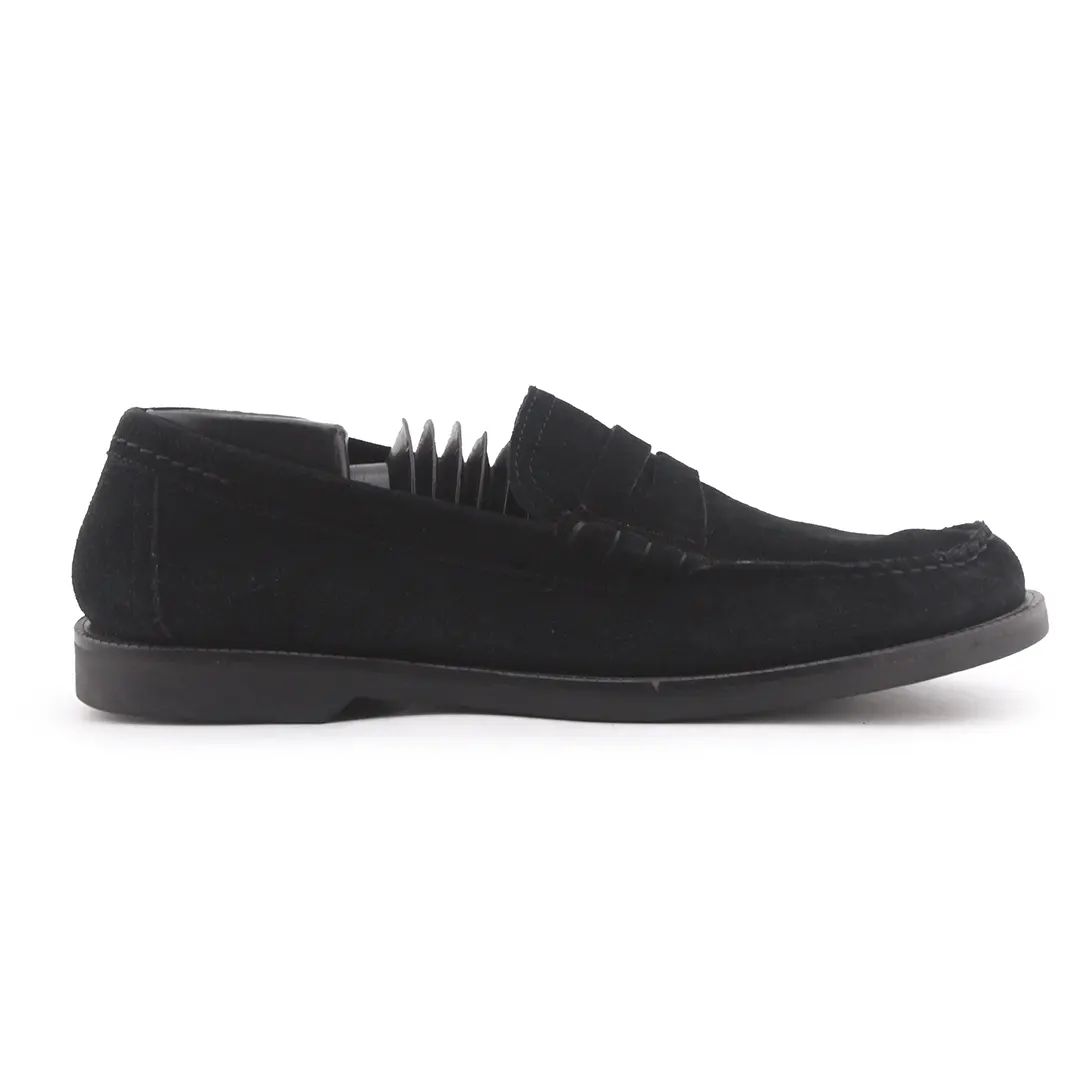 Zara Velvet Penny Strap Shoes