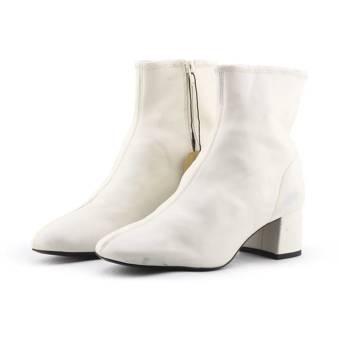 Zara Zipper Ankle Boot | 100% Authentic Leather