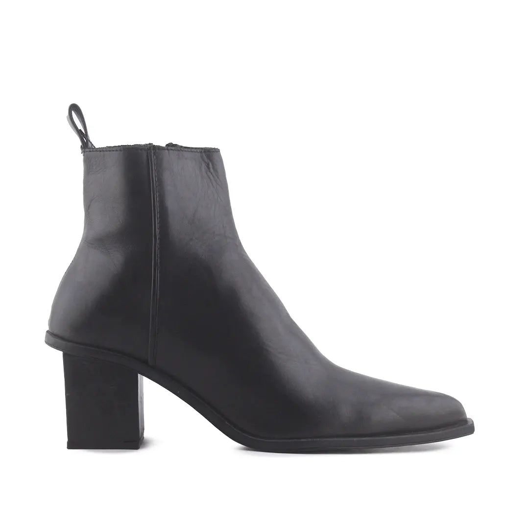 Zara Zipper Ankle Boot | 100% Authentic Leather