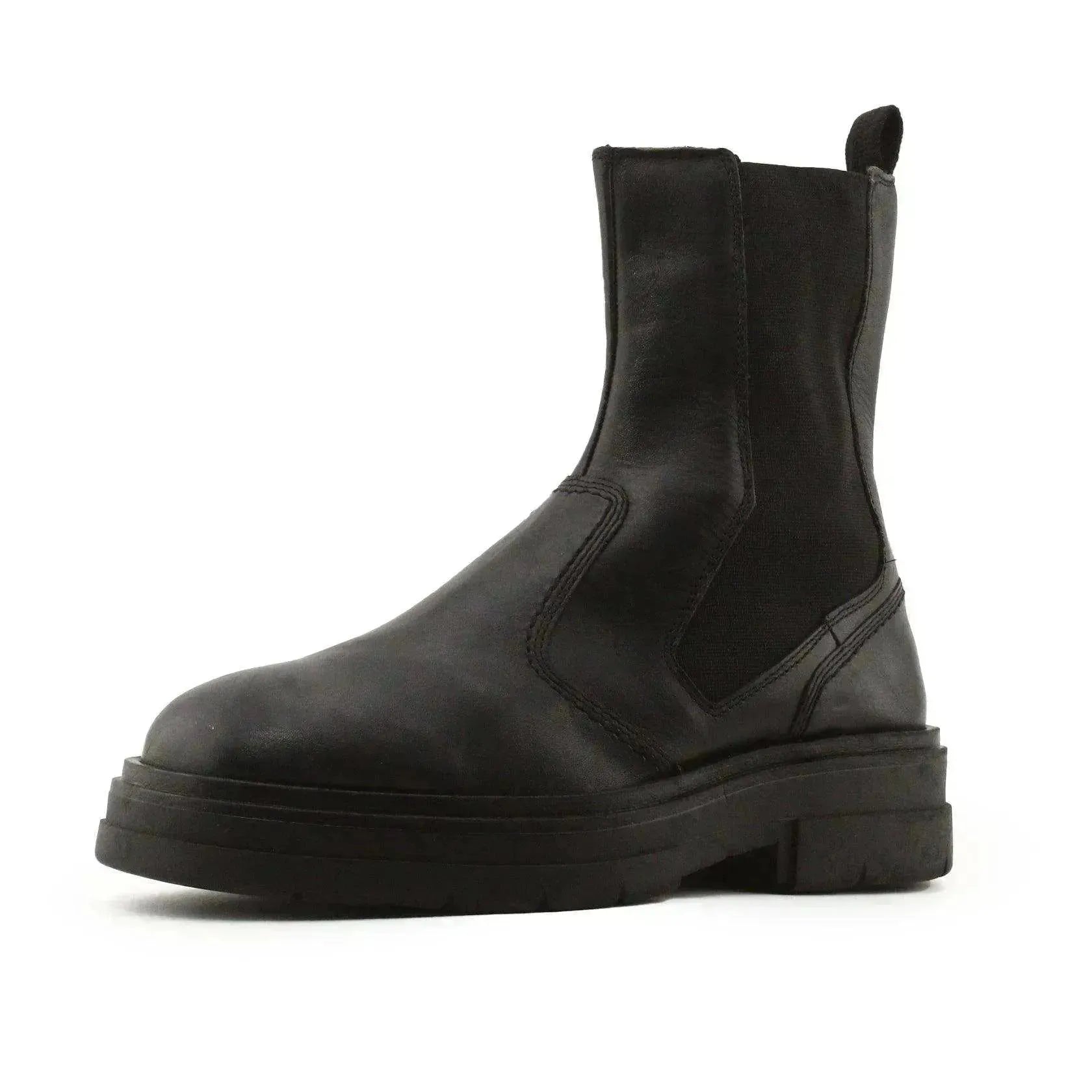 Zara Stretchable Ankle Boots | 100% Authentic Leather - sundaybazar