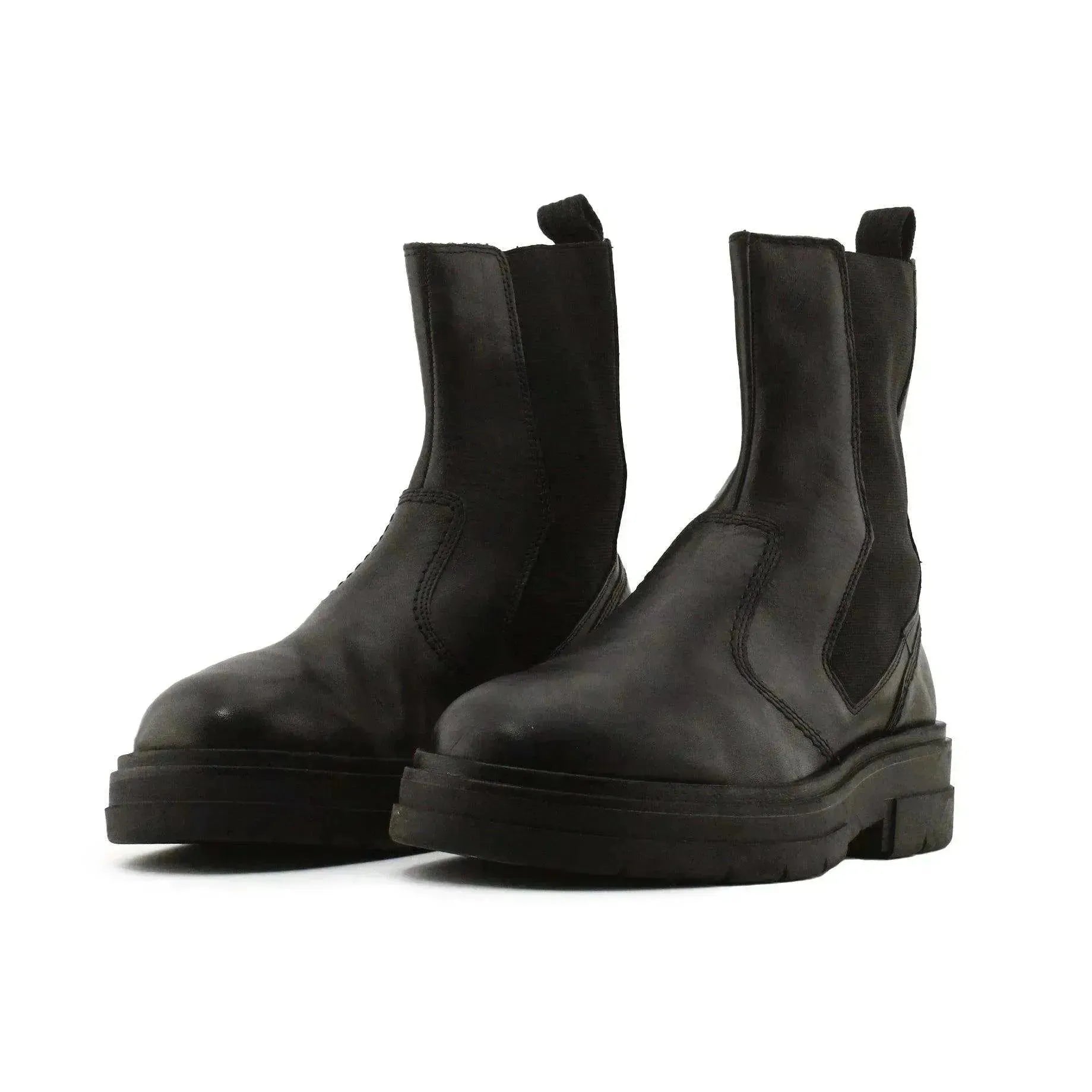 Zara Stretchable Ankle Boots | 100% Authentic Leather - sundaybazar