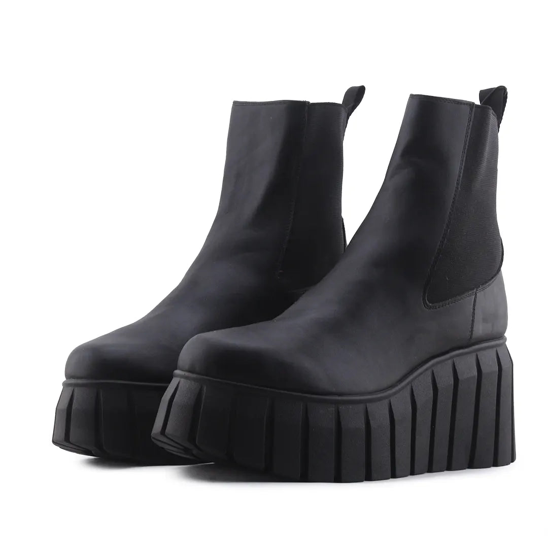 Bershka Stretchable Ankle Boot | 100% Authentic Leather