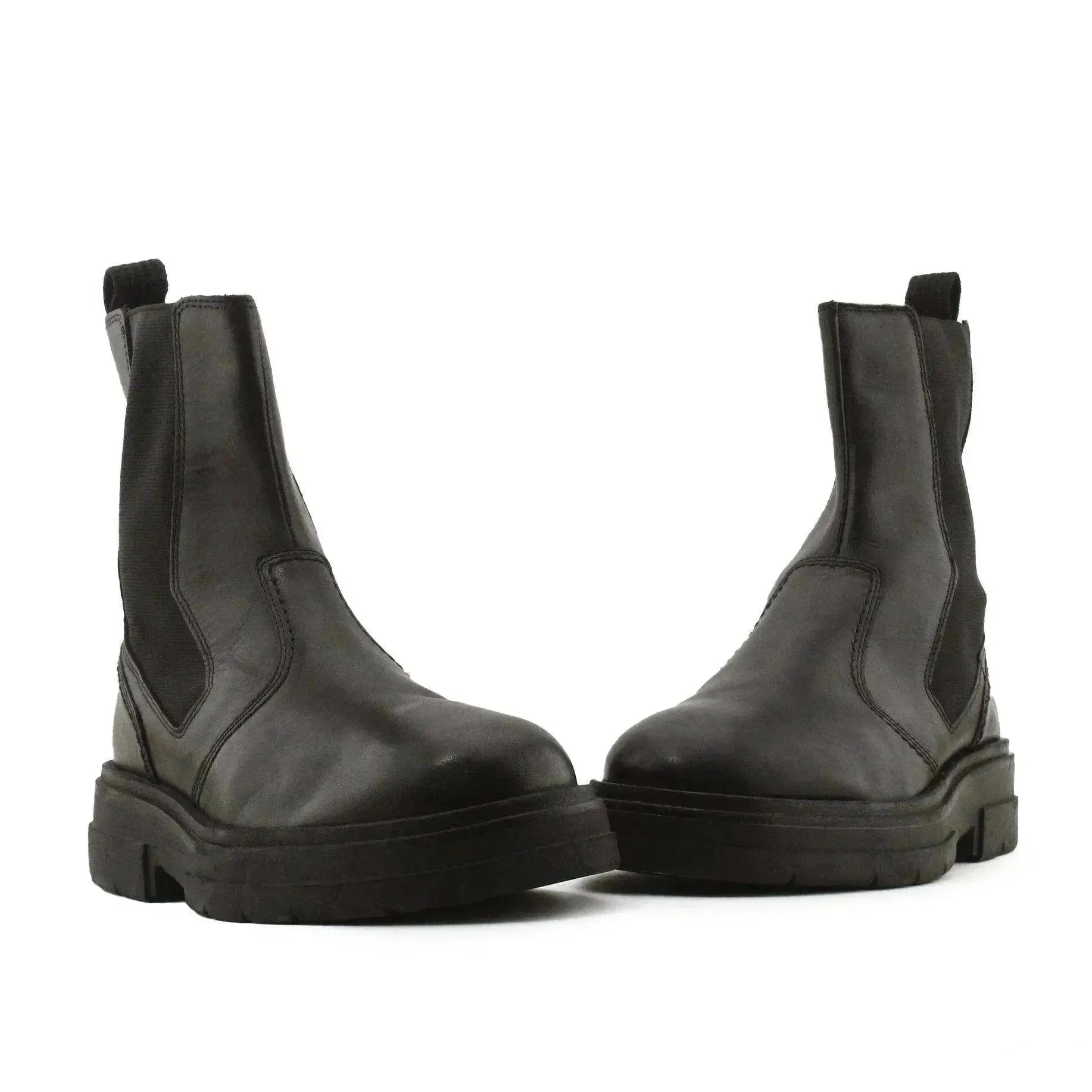 Zara Stretchable Ankle Boots | 100% Authentic Leather - sundaybazar