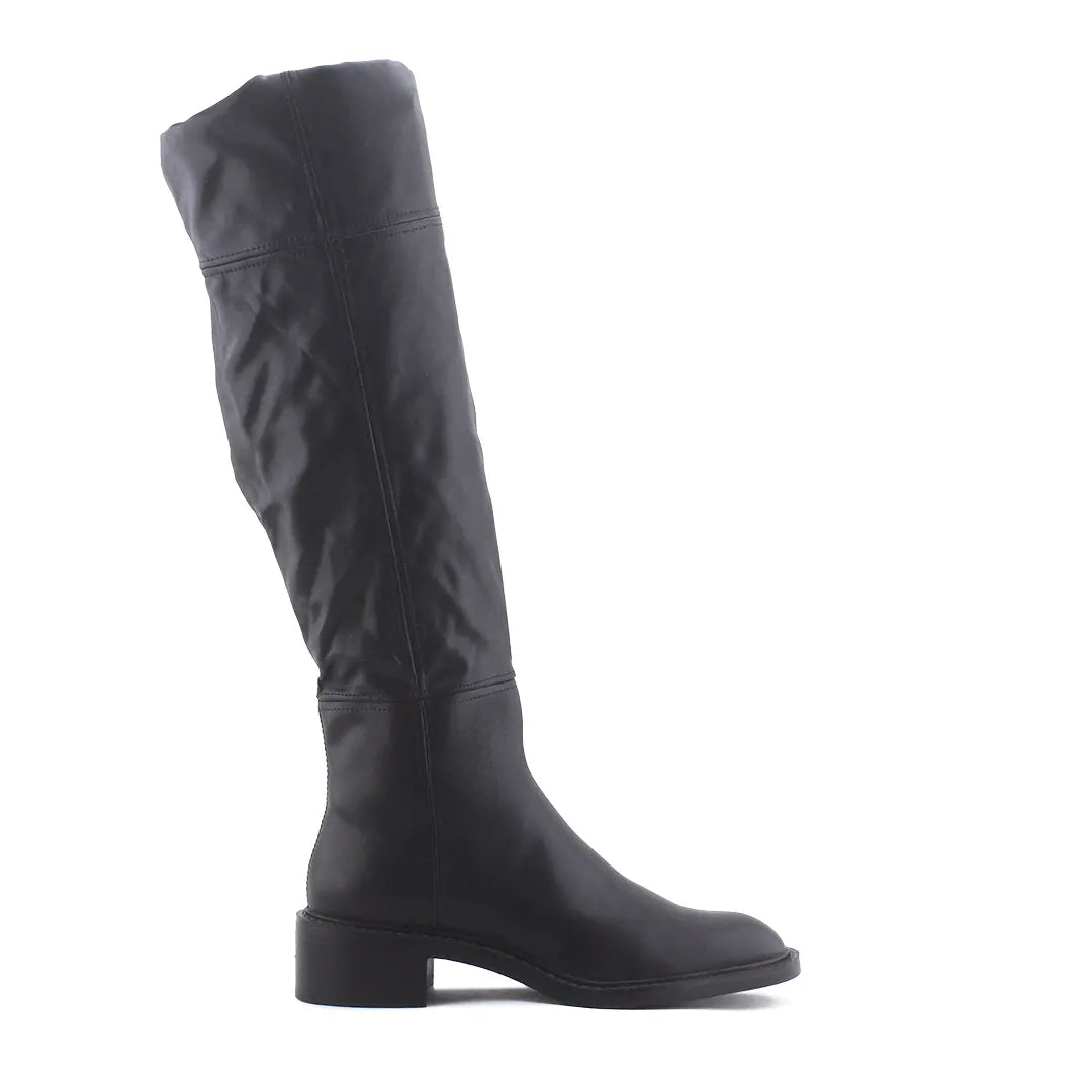 Zara Zipper Over The Knee Boots | 100% Authentic Leather