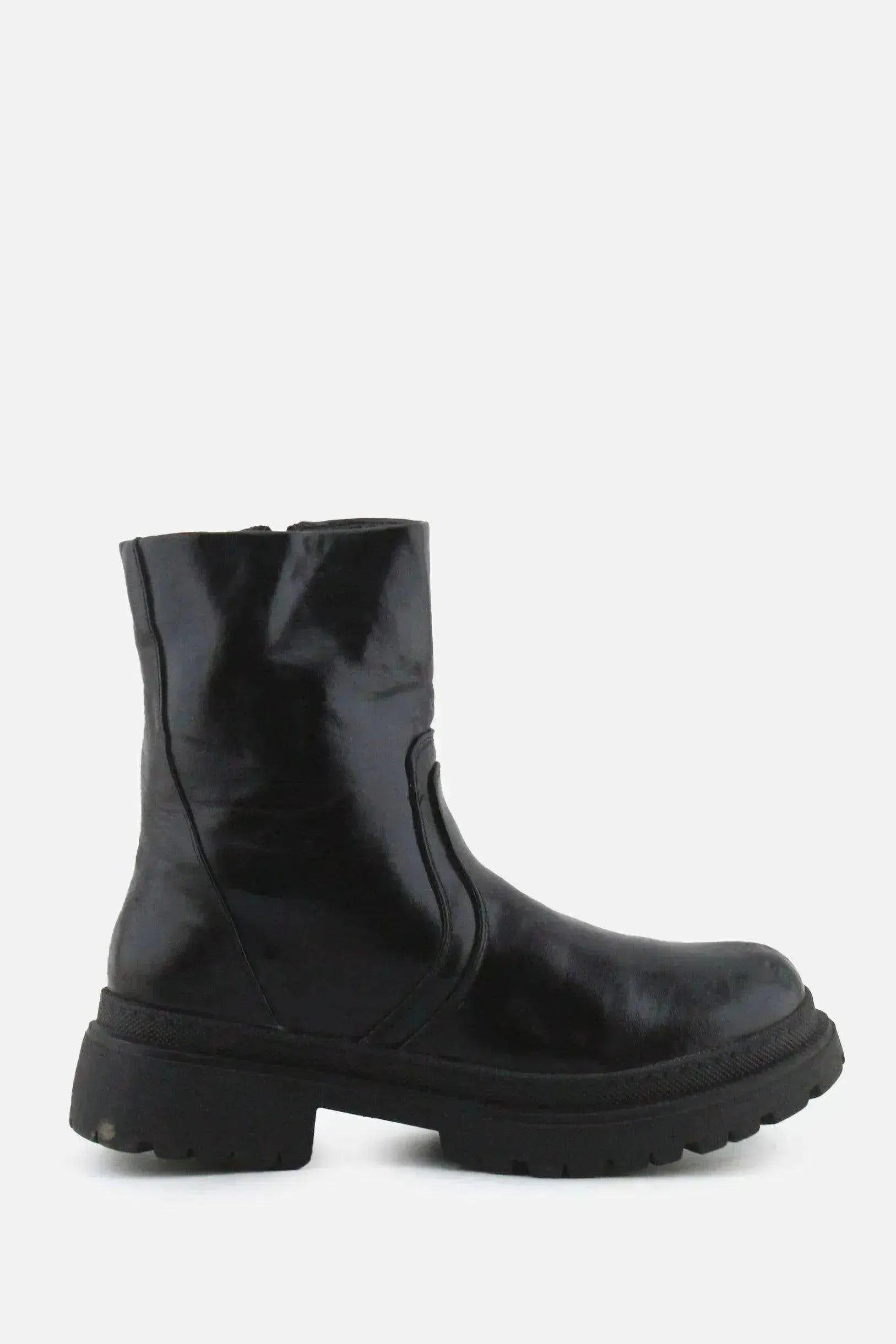 Jenny Fairy Zipper Chelsea Ankle Boots | 100% Authentic Leather - sundaybazar
