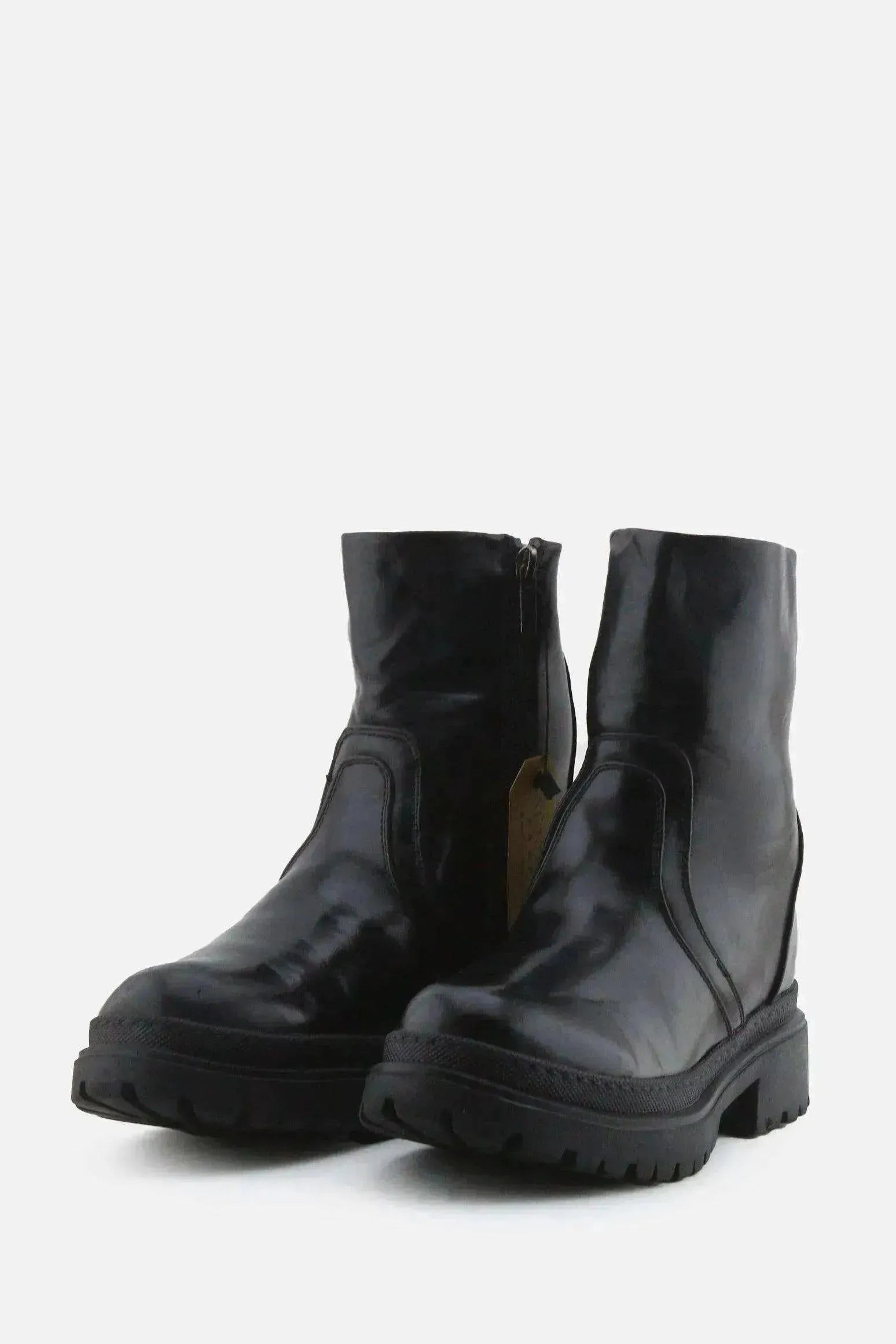 Jenny Fairy Zipper Chelsea Ankle Boots | 100% Authentic Leather - sundaybazar