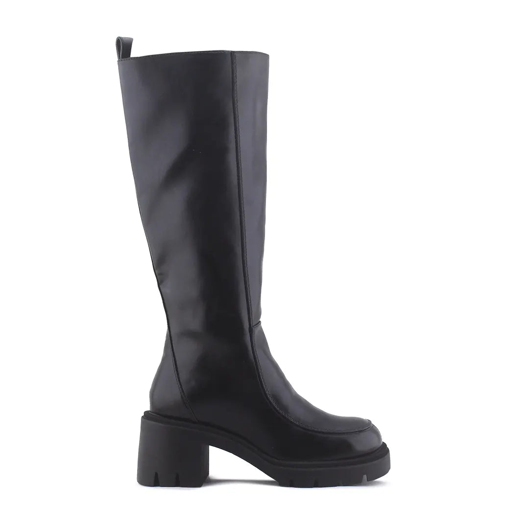 Zara Zipper Knee High Boot | 100% Authentic Leather