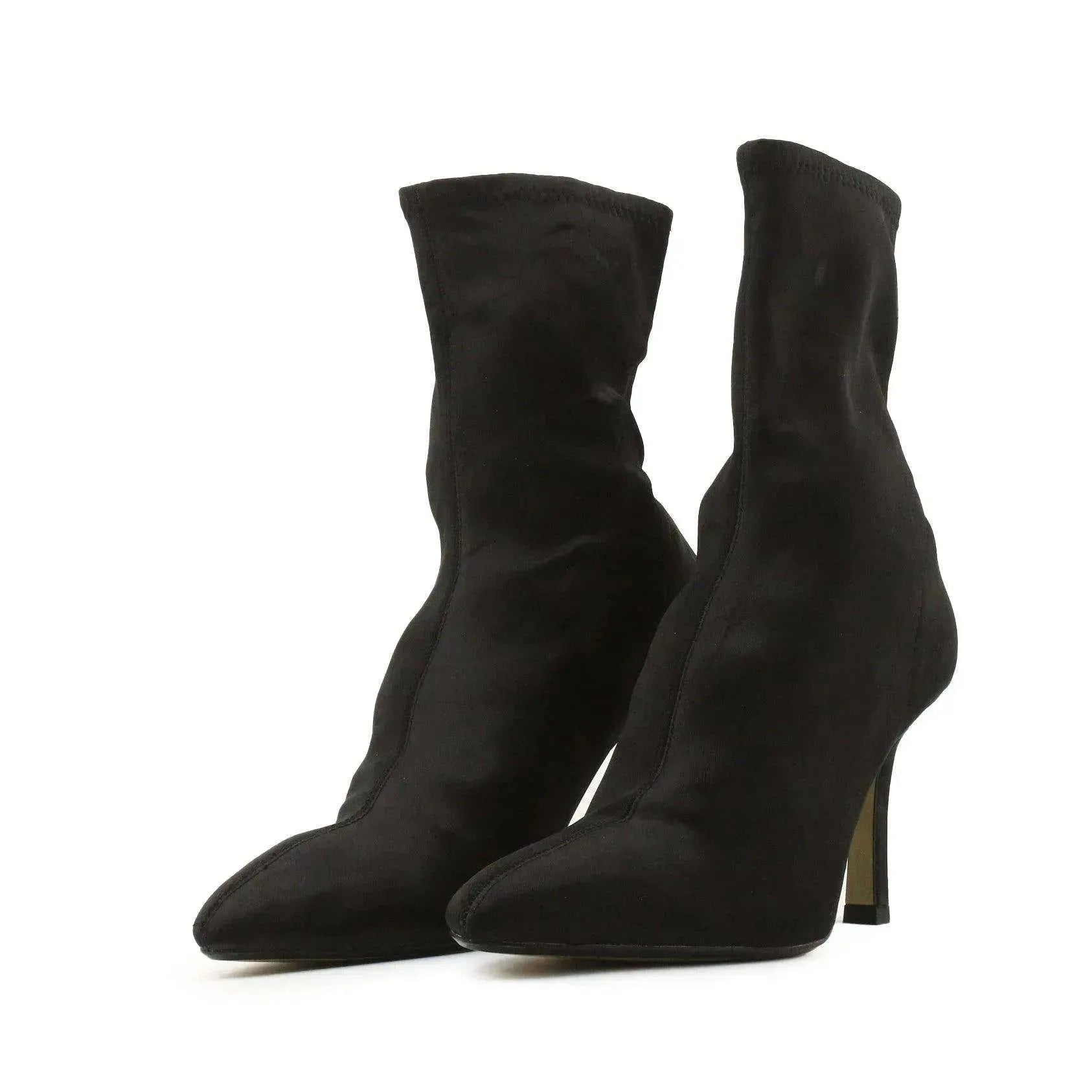 Zara Stilettos Heels Sock Boots | Textile - sundaybazar