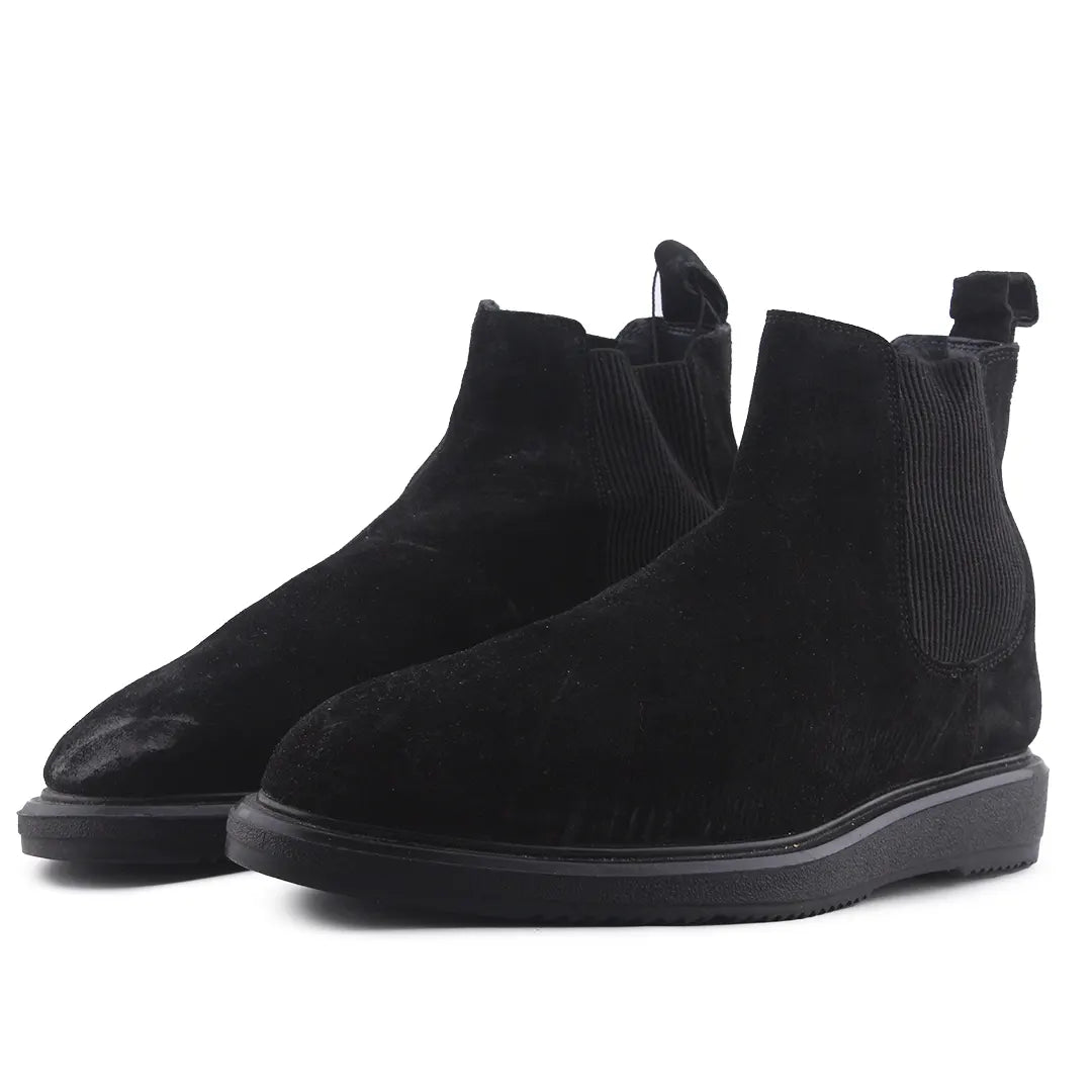 Sfera Stretchable Suede Ankle Boot