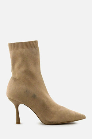 Stradivarius Stilettos Ankle Boots | Textile - sundaybazar