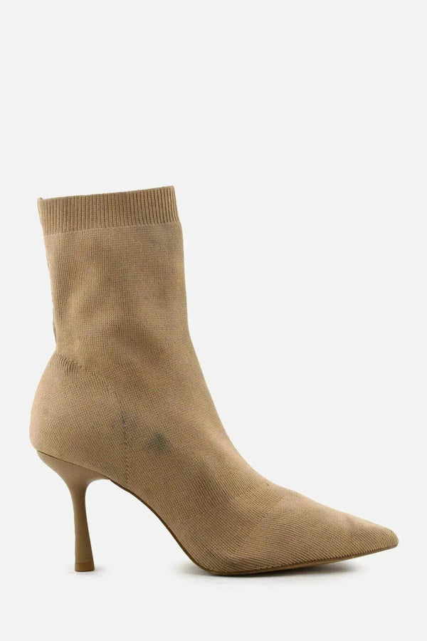 Stradivarius Stilettos Ankle Boots | Textile - sundaybazar