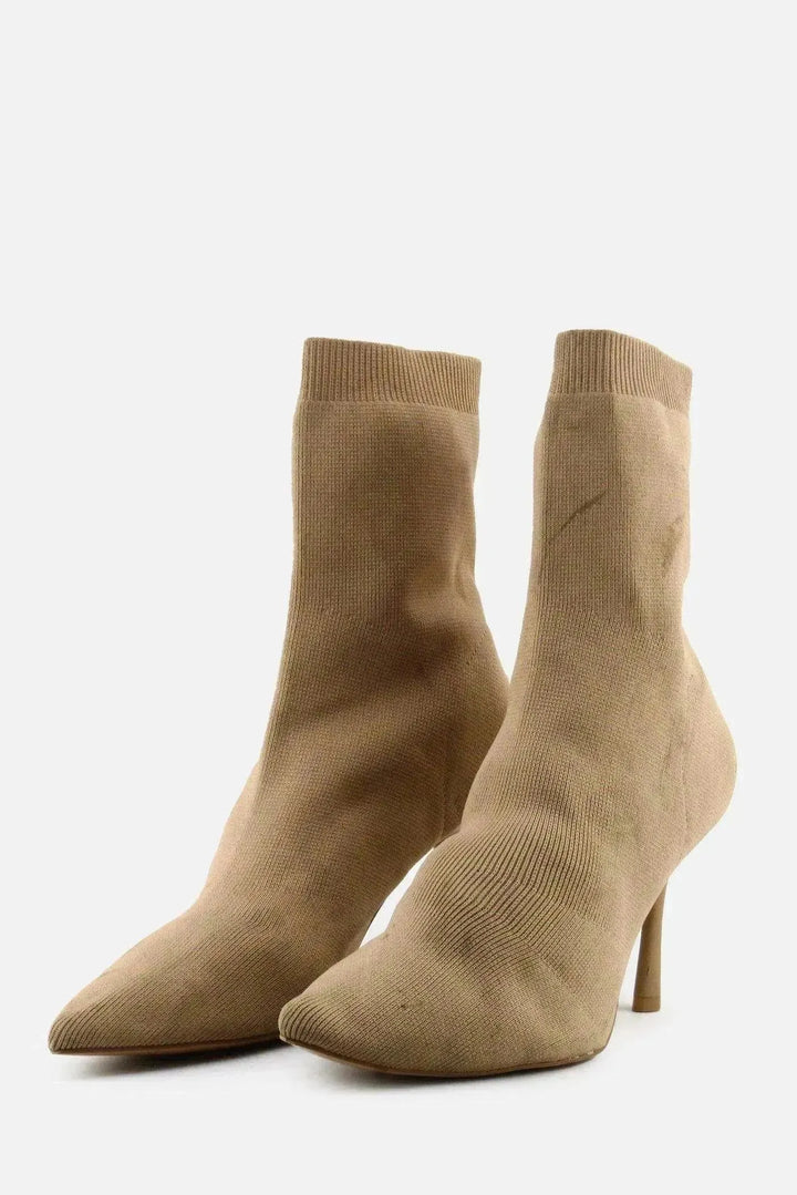 Stradivarius Stilettos Ankle Boots | Textile - sundaybazar