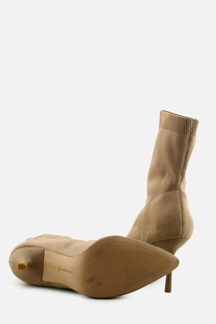 Stradivarius Stilettos Ankle Boots | Textile - sundaybazar
