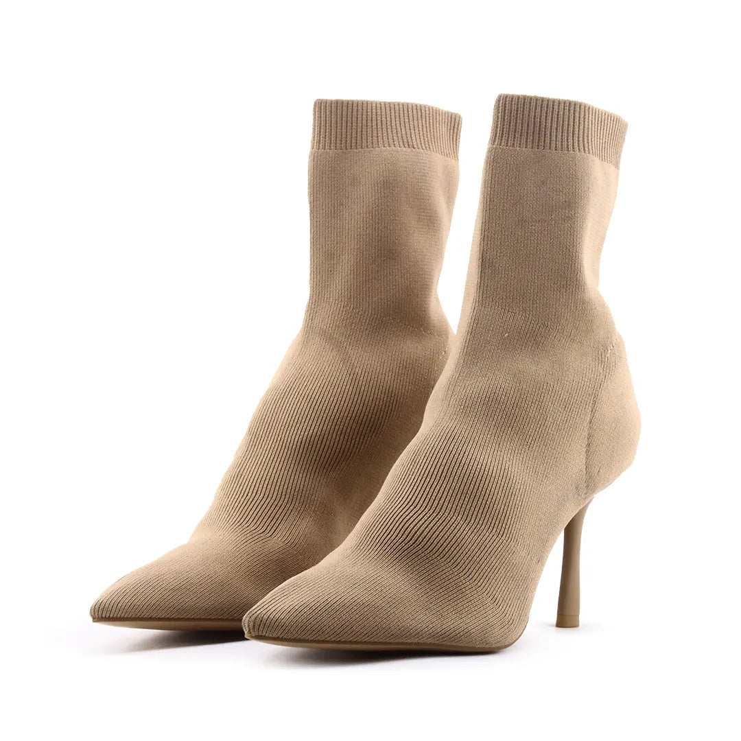 Stradivarius Sock Ankle Boot