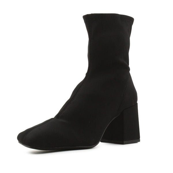 Zara Zipper Platform Boots | Textile