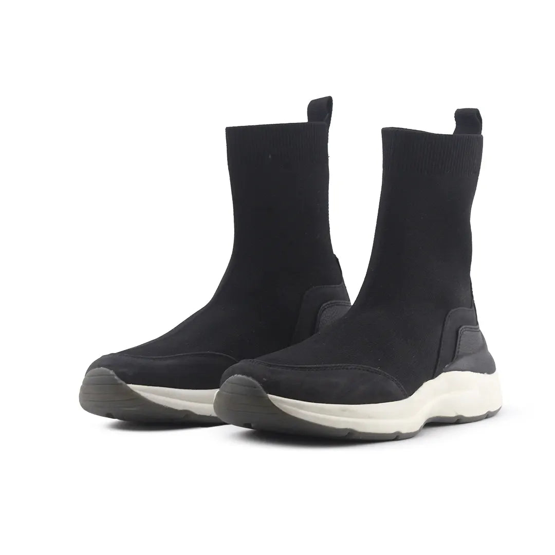 Zara knitted High Top Sock Shoes