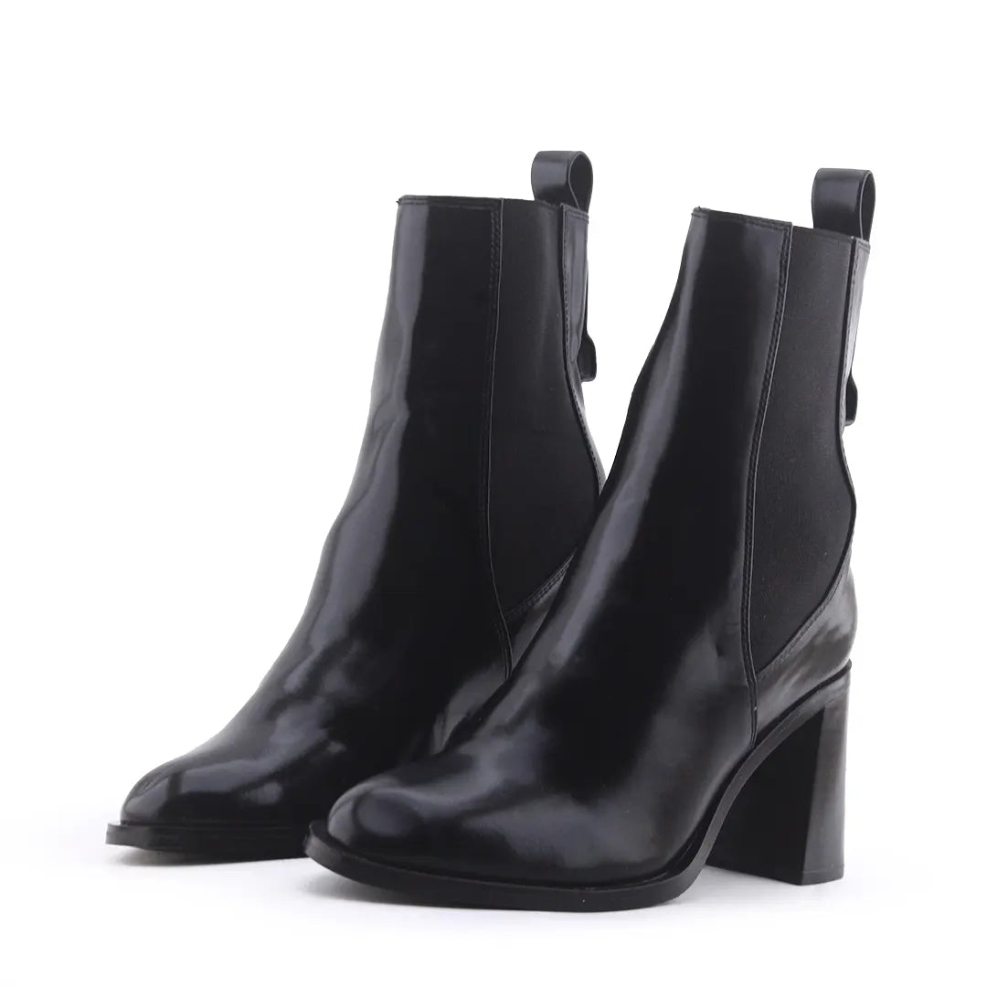 Zara Stretchable Ankle Boot | 100% Authentic Leather