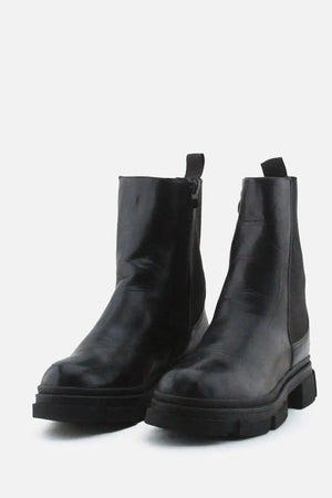 European Brand Zipper Stretchable Chelsea Ankle Boots | 100% Authentic Leather - sundaybazar