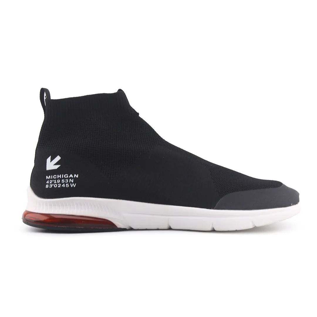 Lefties Knitted High Top Sock Shoes