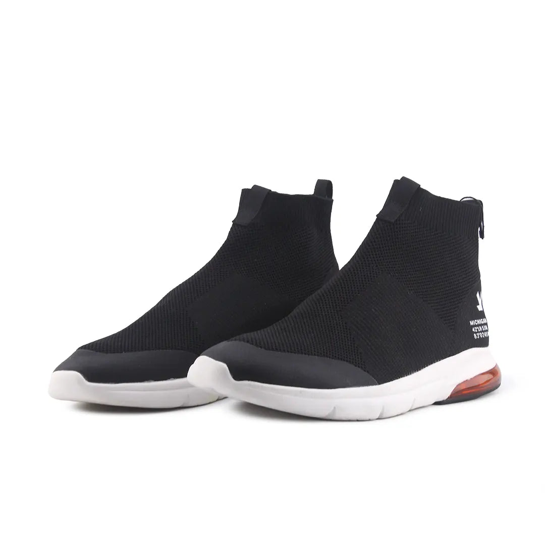 Lefties Knitted High Top Sock Shoes