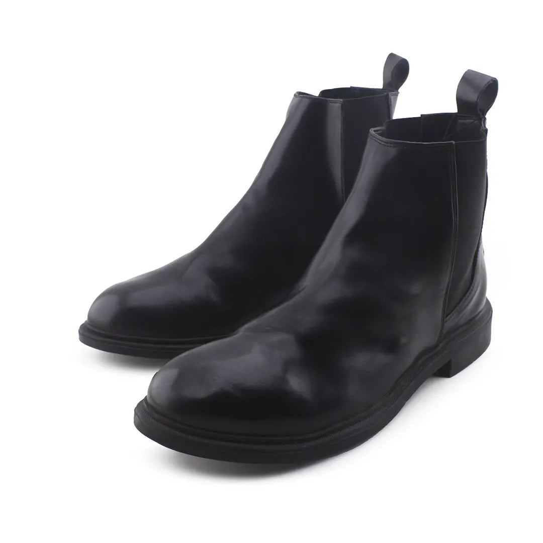 Zara Stretchable Chelsea Ankle Boots (100% Authentic Leather)