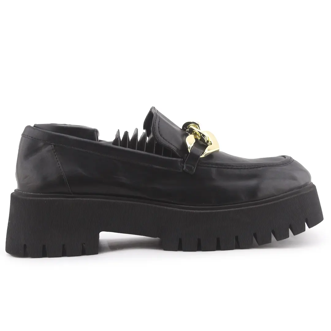 Stradivarius Penny Strap Platform Loafer