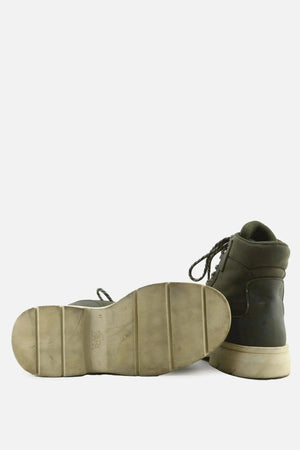 Zara Laces Combat Ankle Boots | Textile - sundaybazar