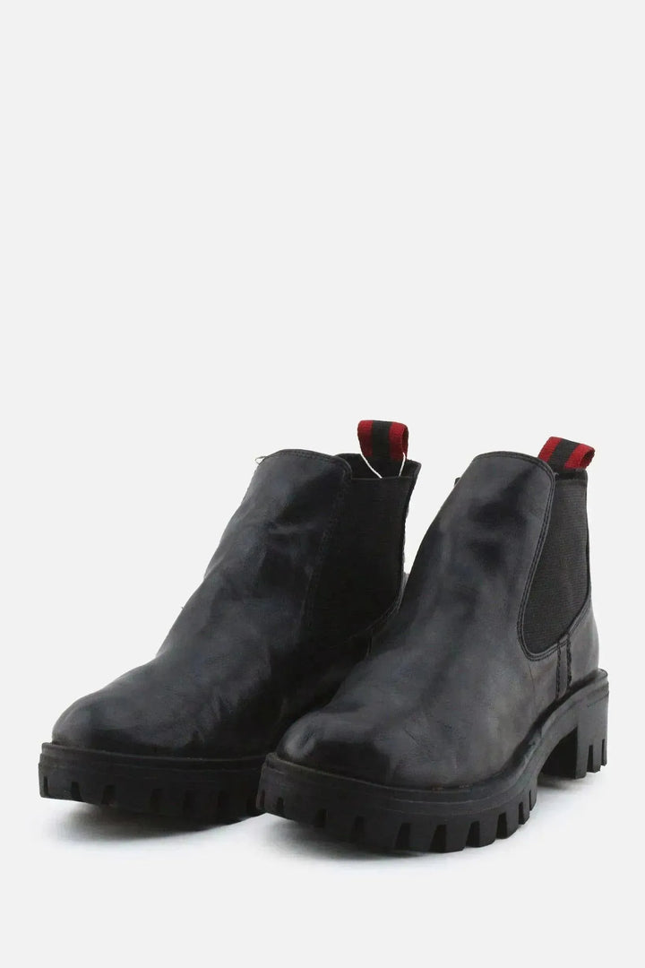 Tamaris Stretchable Chelsea Ankle Boots | 100% Authentic Leather - sundaybazar