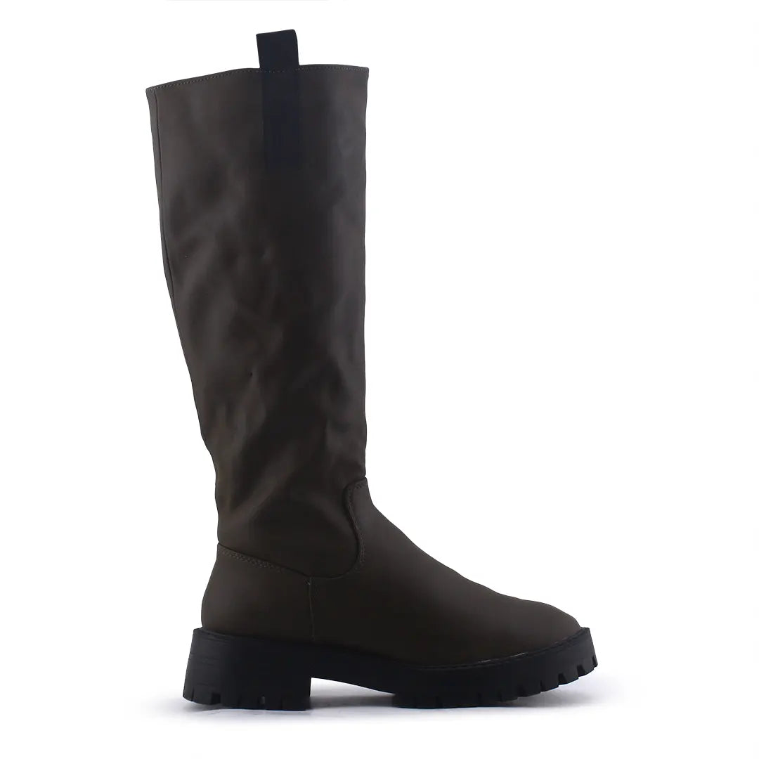 Pull & Bear Knee High Boot | 100% Authentic Leather