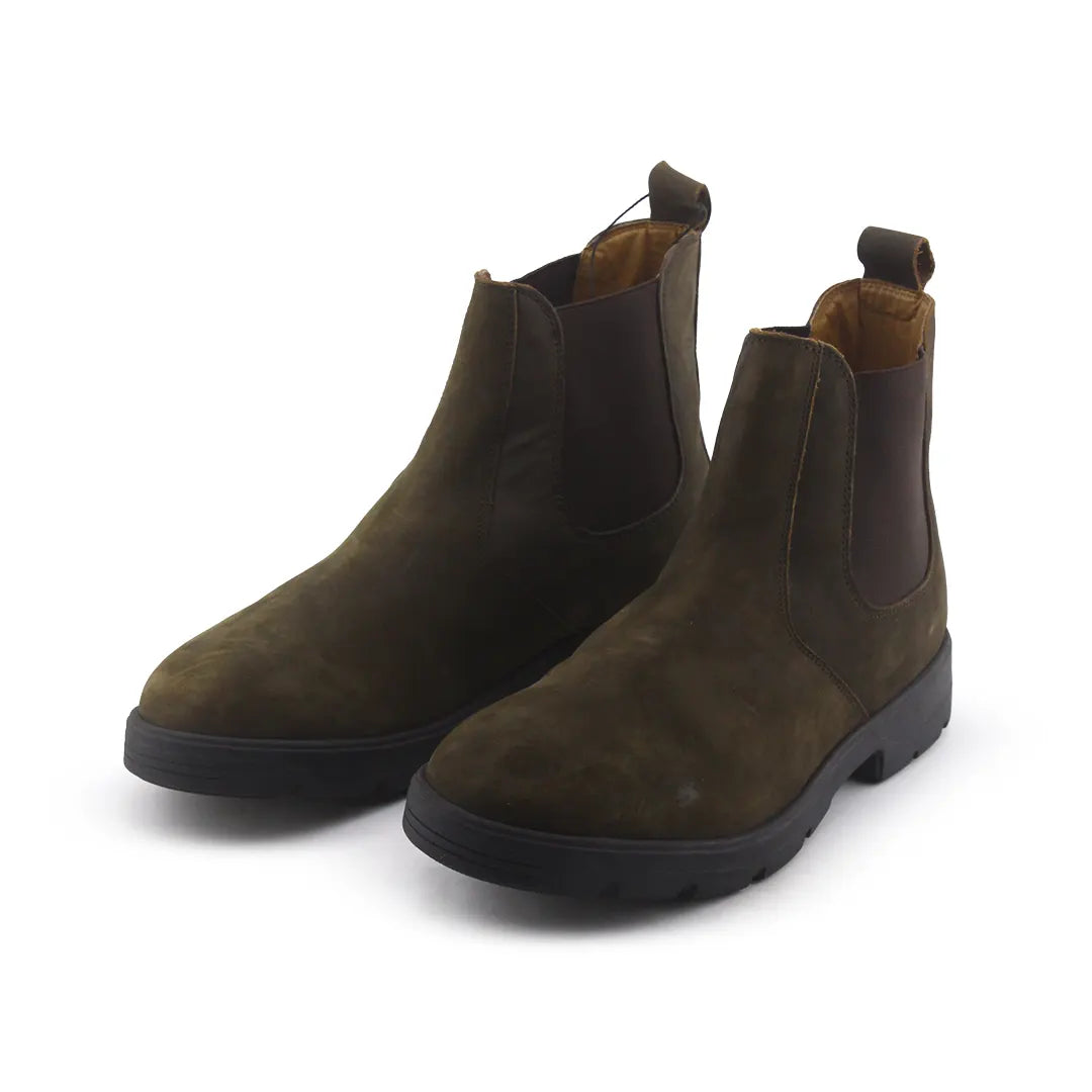 Zara Stretchable Chelsea Ankle Boots (Suede)