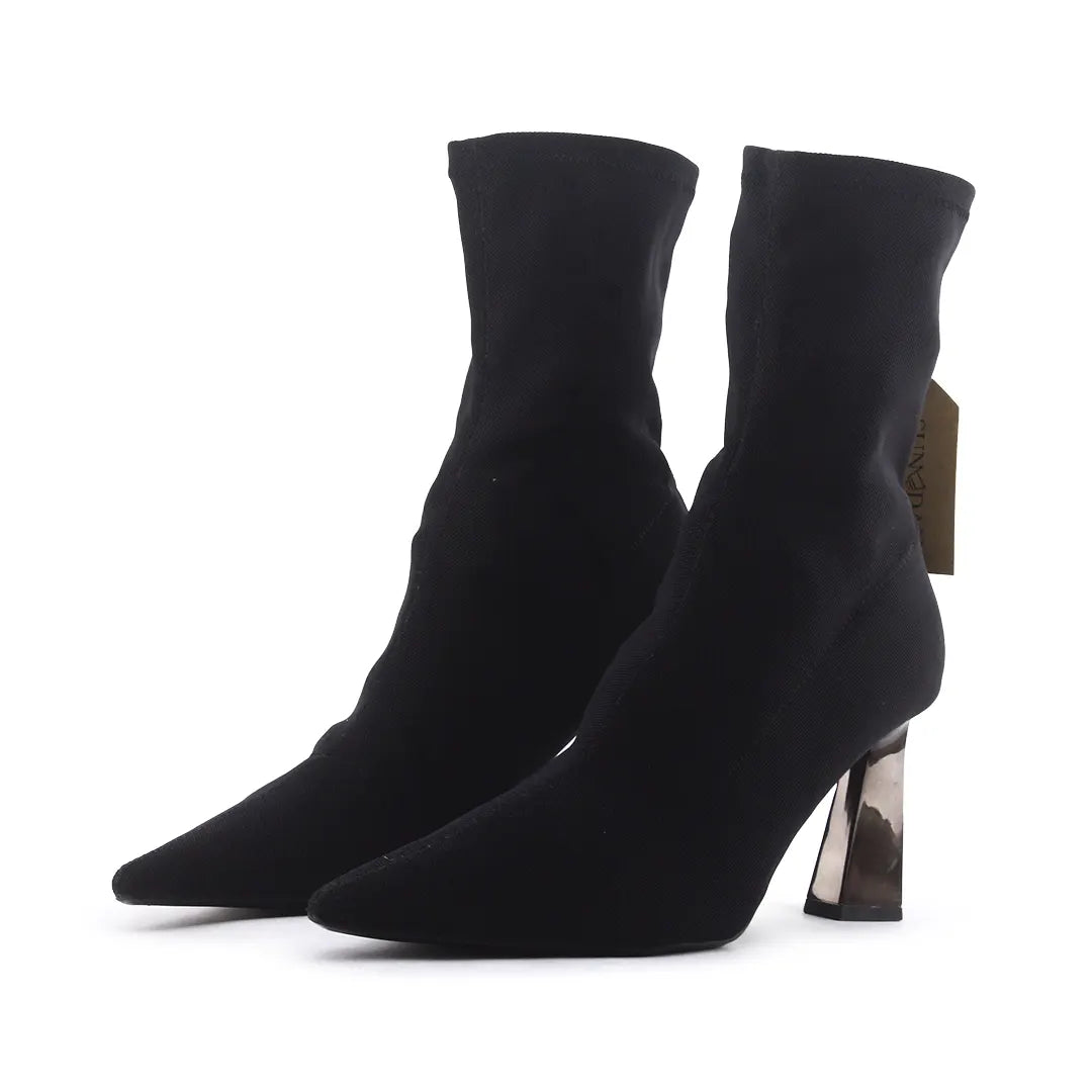 Bershka Sock Ankle Boot