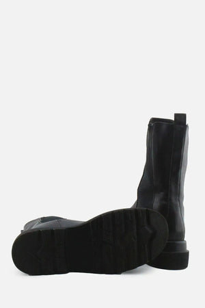 European Brand Stretchable Combat Ankle Boots | 100% Authentic Leather - sundaybazar