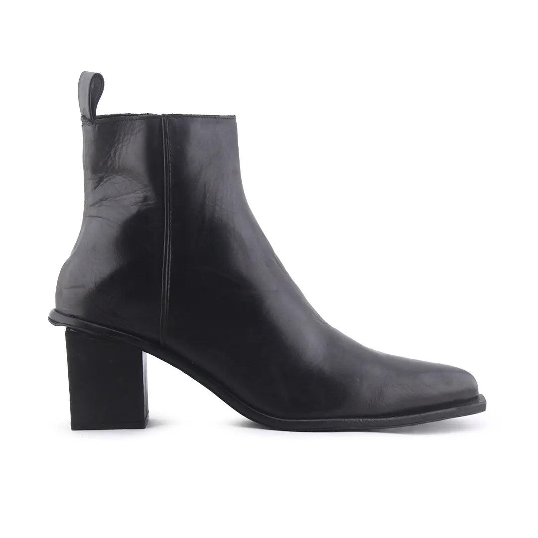 Zara Zipper Ankle Boot | 100% Authentic Leather