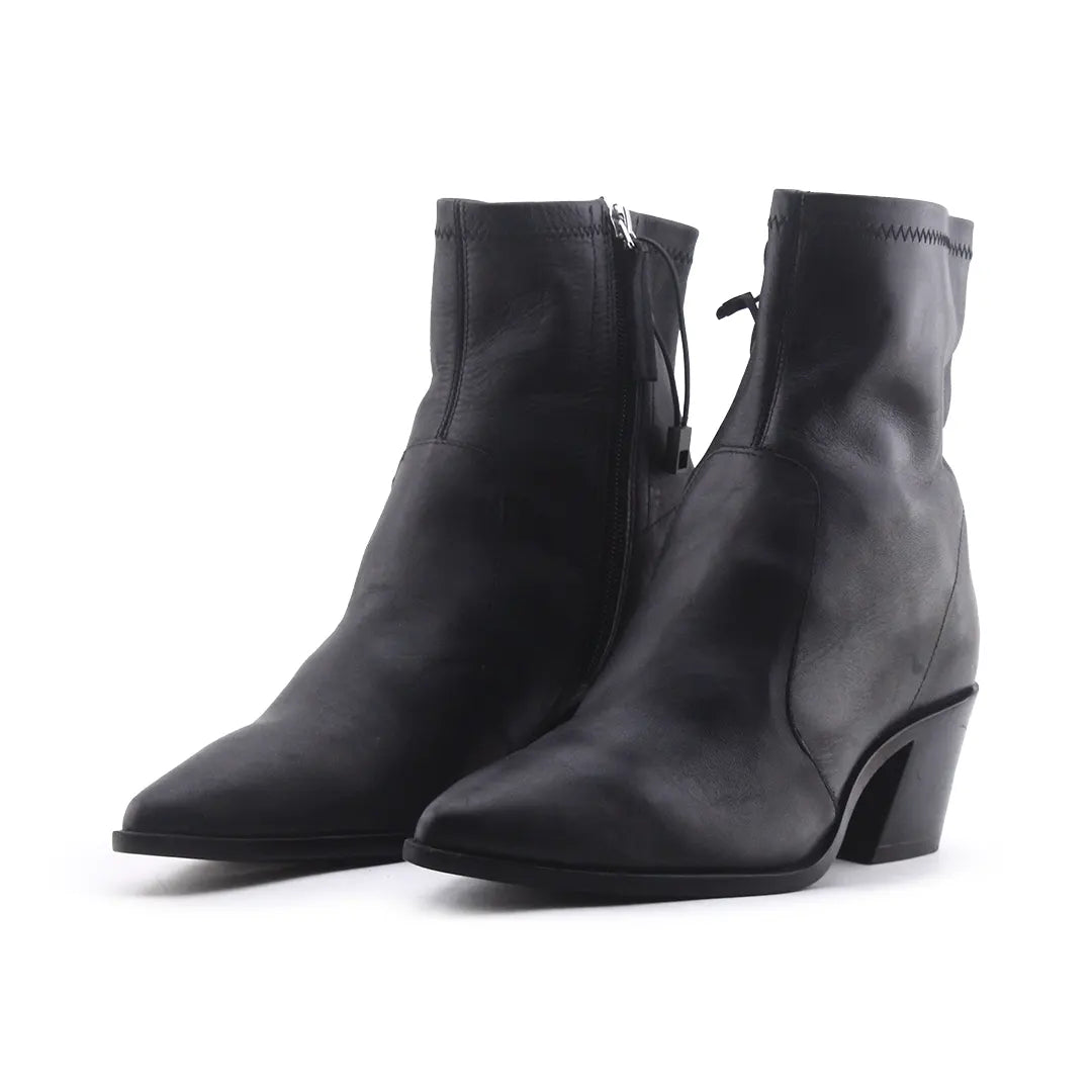 Zara Zipper Ankle Boot | 100% Authentic Leather