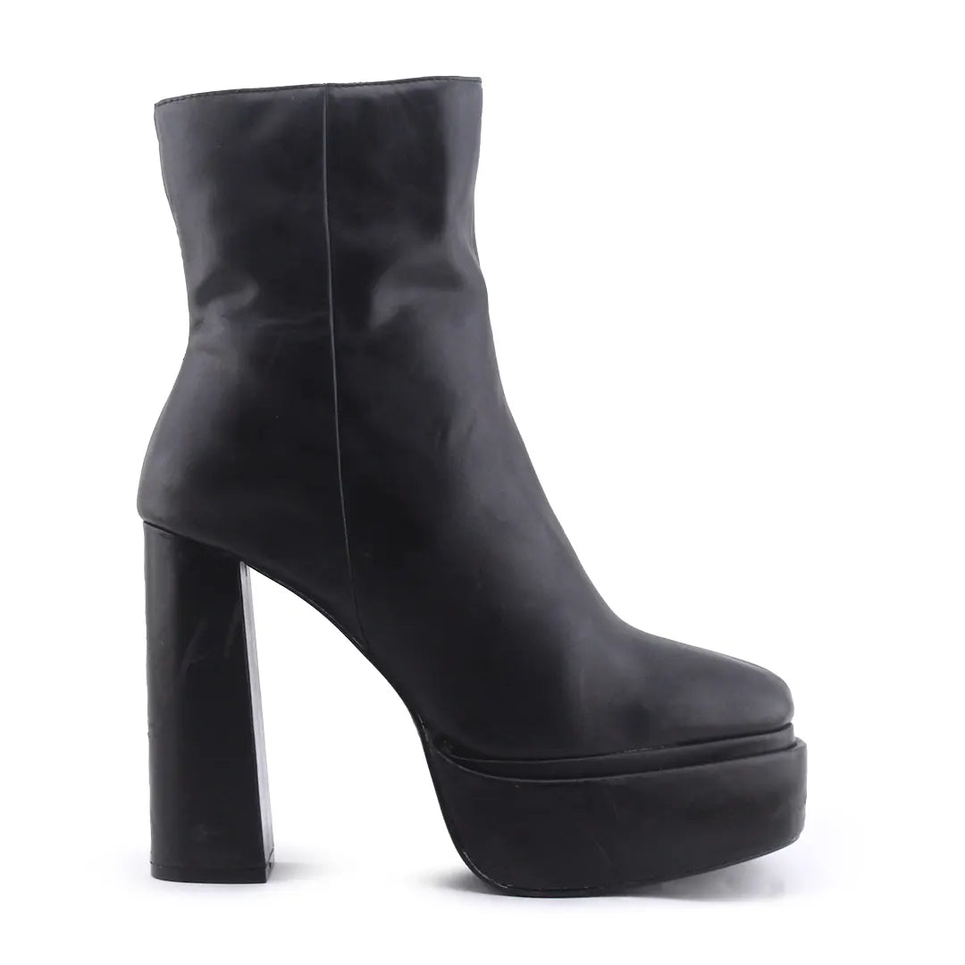 Zara Zipper Ankle Boot | 100% Authentic Leather