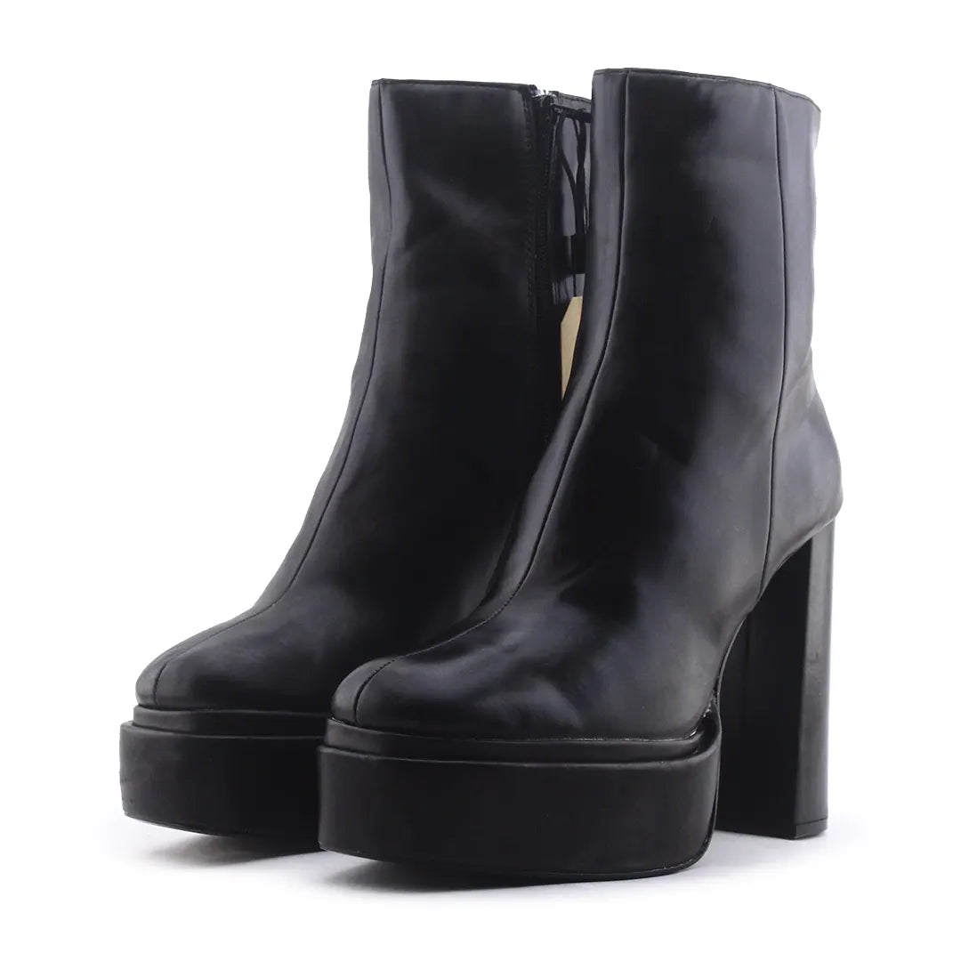 Zara Zipper Ankle Boot | 100% Authentic Leather