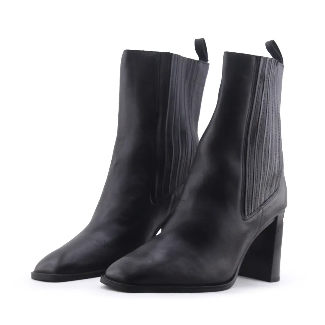 Zara Stretchable Ankle Boot | 100% Authentic Leather