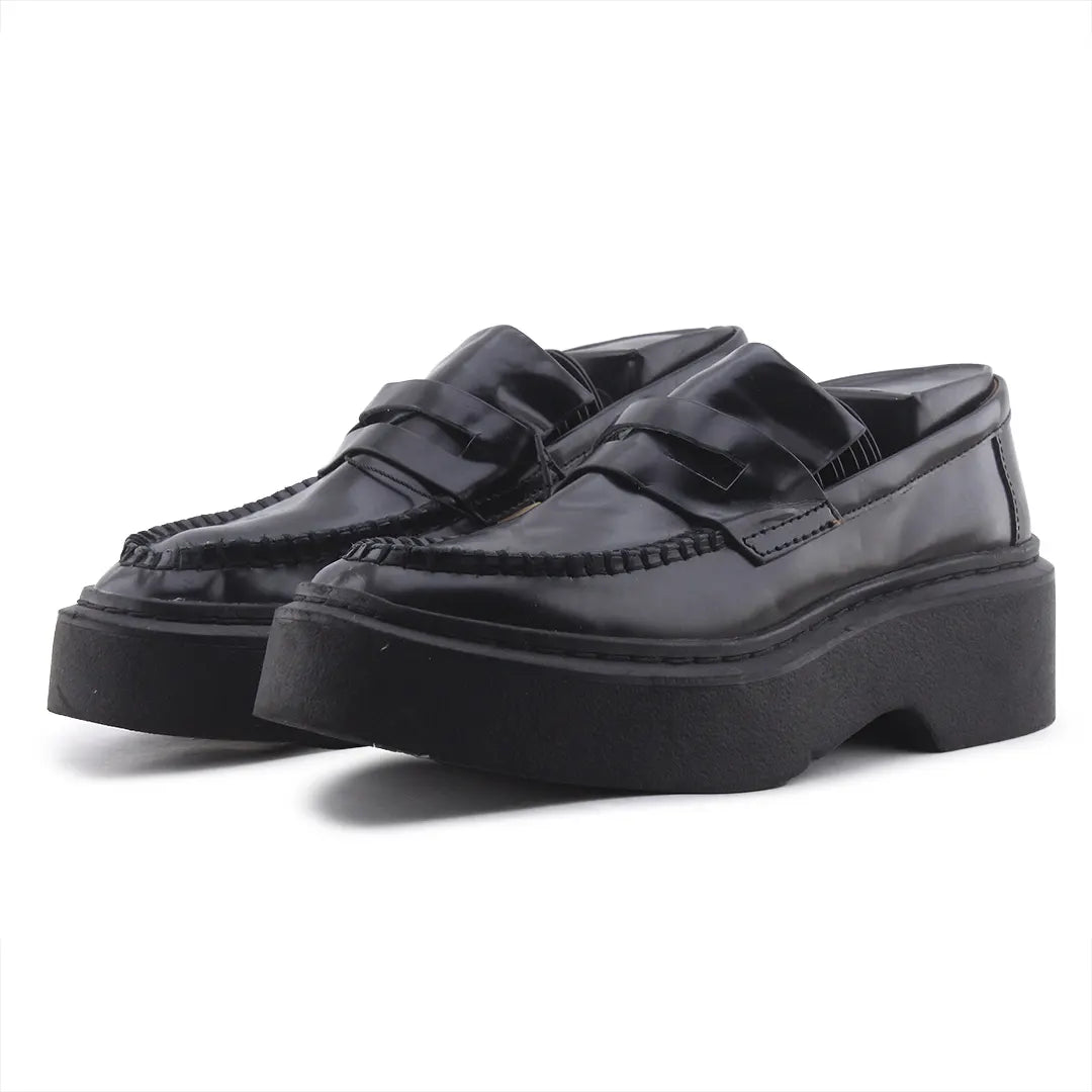Zara Penny Strap Loafers