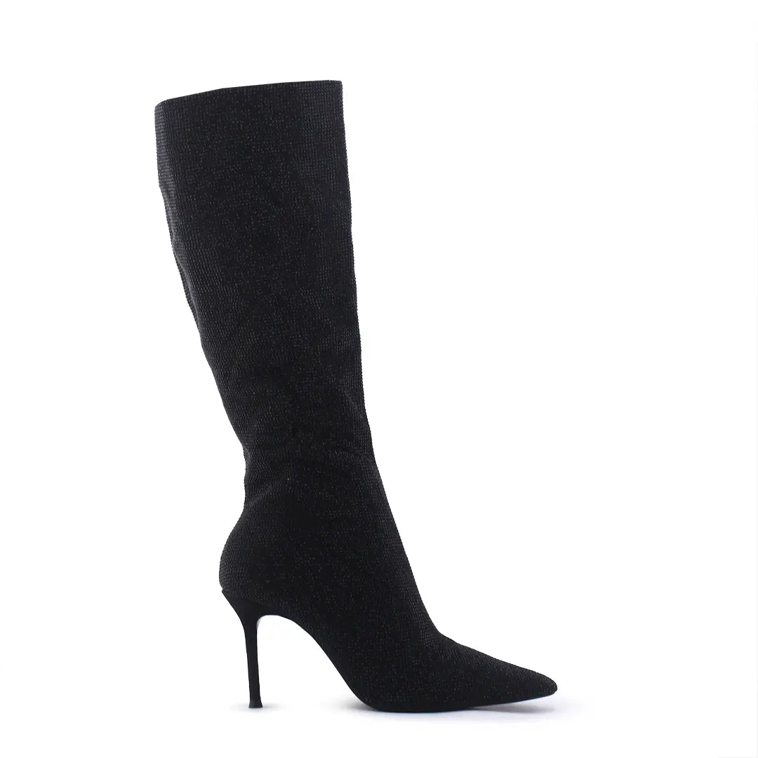 Zara Zipper Knee High Boot – sundaybazar - Main Image