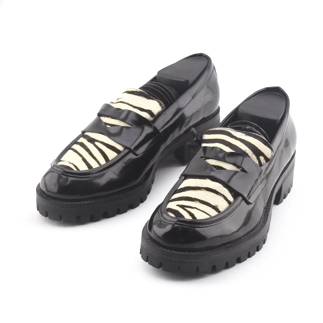Zara Chunky Penny Strap Loafer