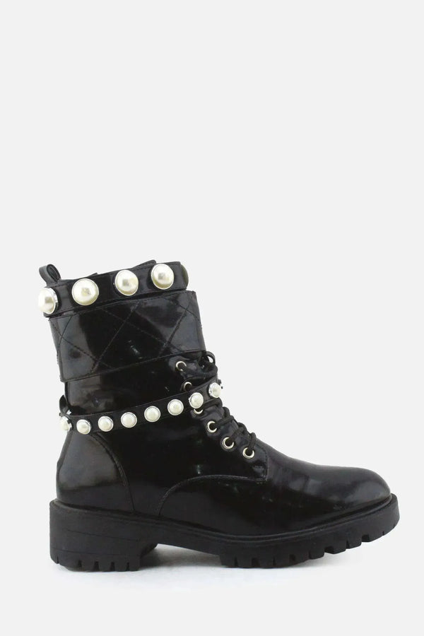 European Brand Zipper Laces Buckle Straps Chelsea Ankle Boots | 100% Synthetic Leather - sundaybazar