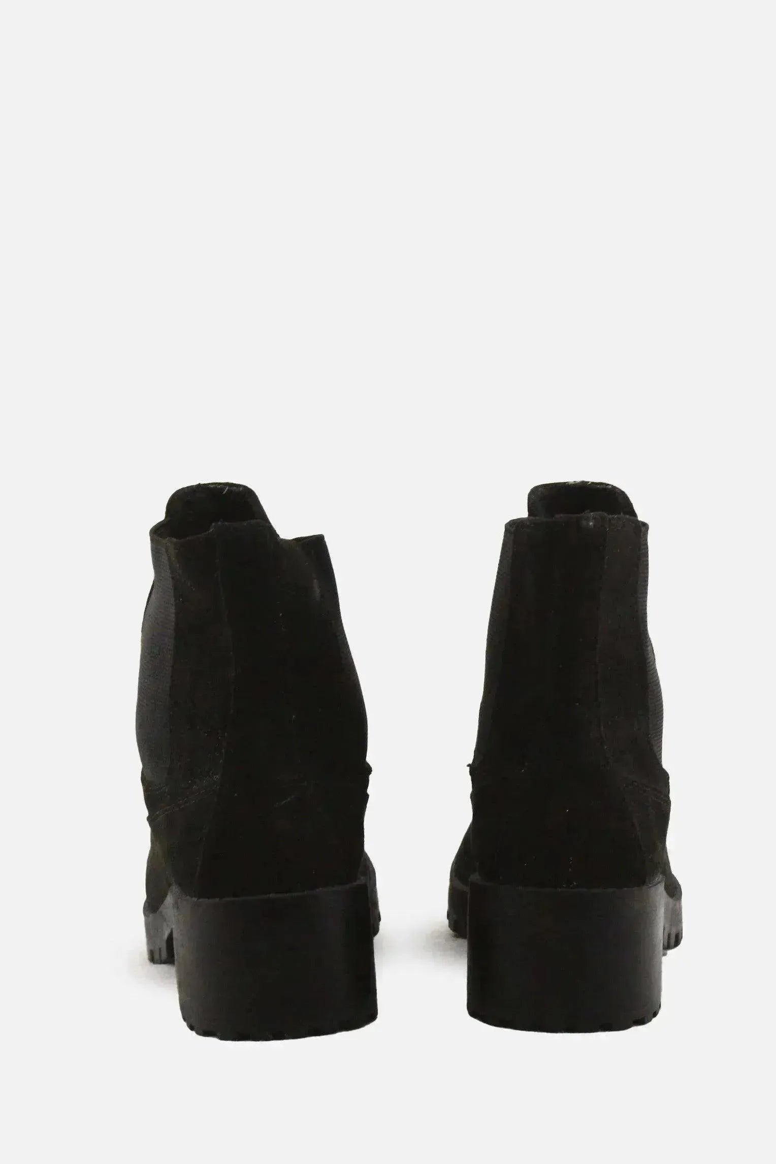 Lefties Stretchable Chelsea Ankle Boots | Suede - sundaybazar