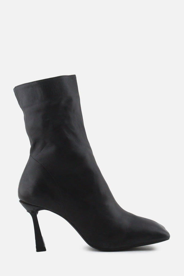 Zara Zipper Stilettos Ankle Boots | 100% Authentic Leather