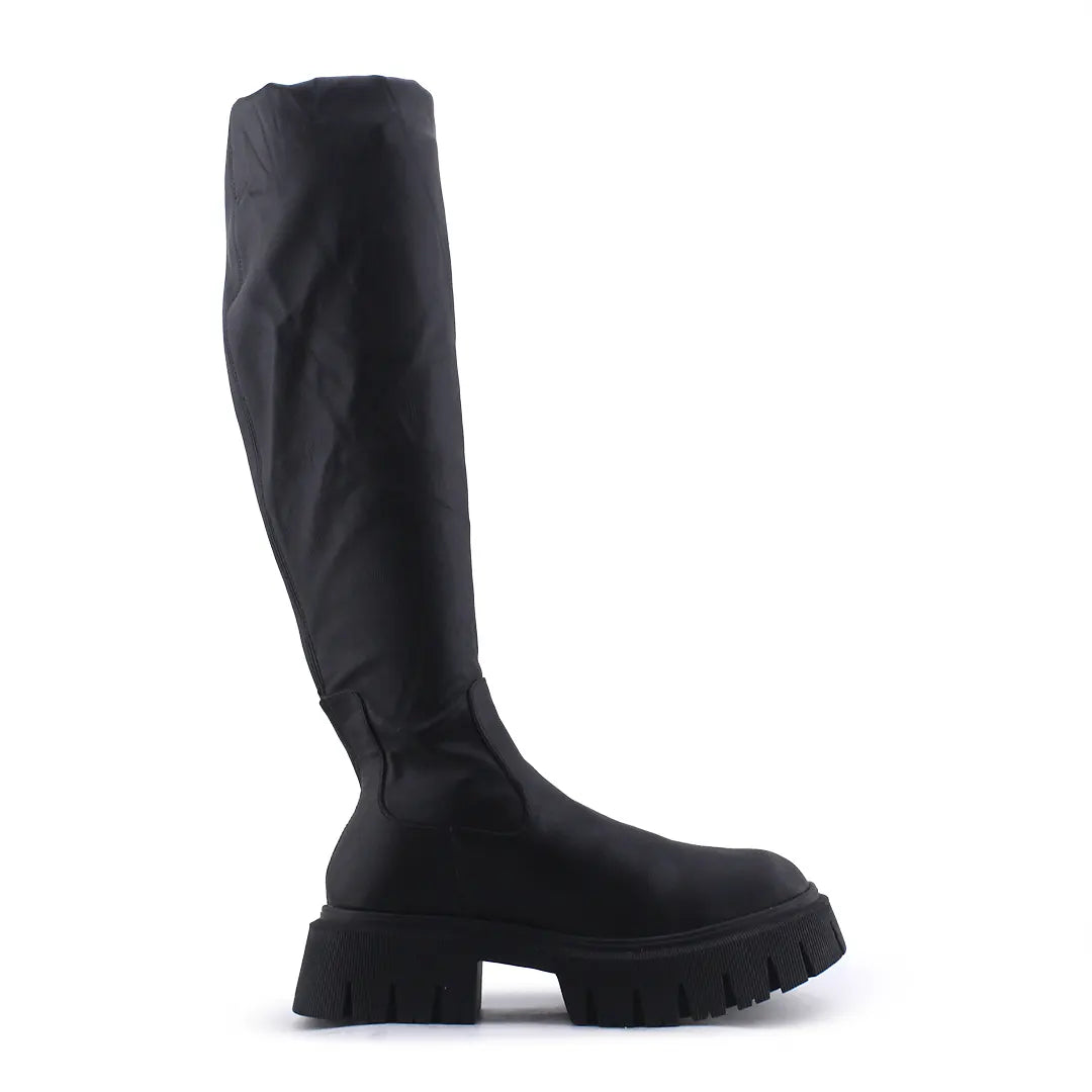 Zara Zipper Thigh High Boot | 100% Authentic Leather
