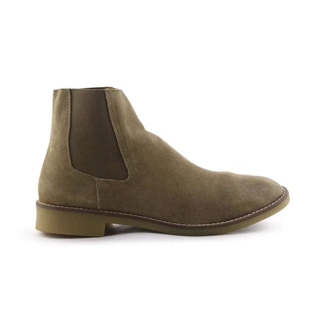 Zara Stretchable Chelsea Ankle Boots (Suede)