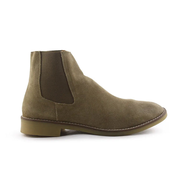 Zara Stretchable Chelsea Ankle Boots (Suede)