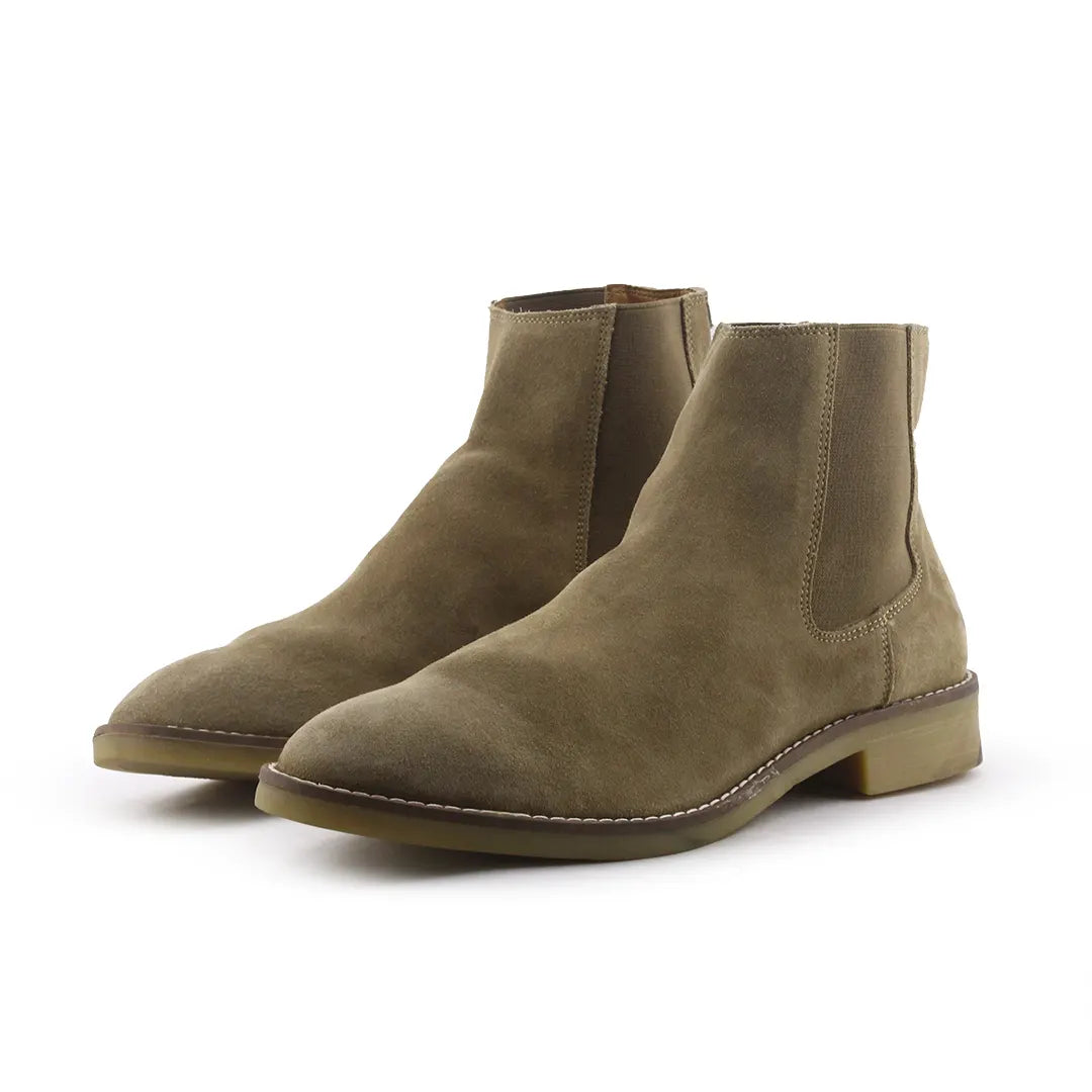Zara Stretchable Chelsea Ankle Boots (Suede)