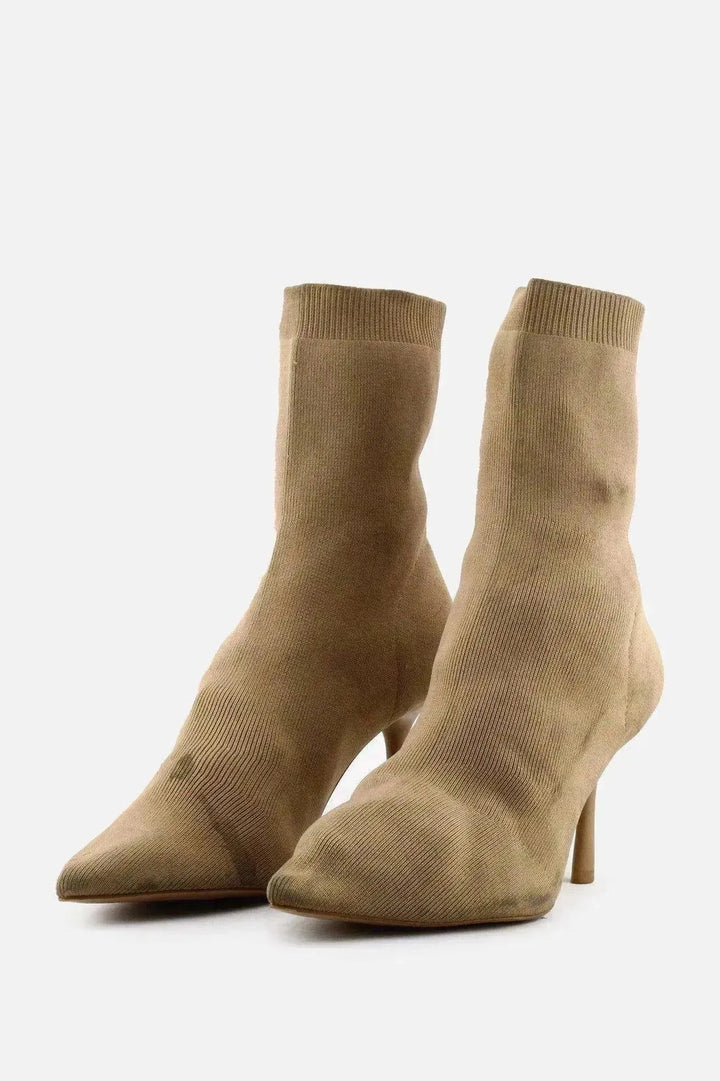 Stradivarius Stilettos Ankle Boots | Textile - sundaybazar